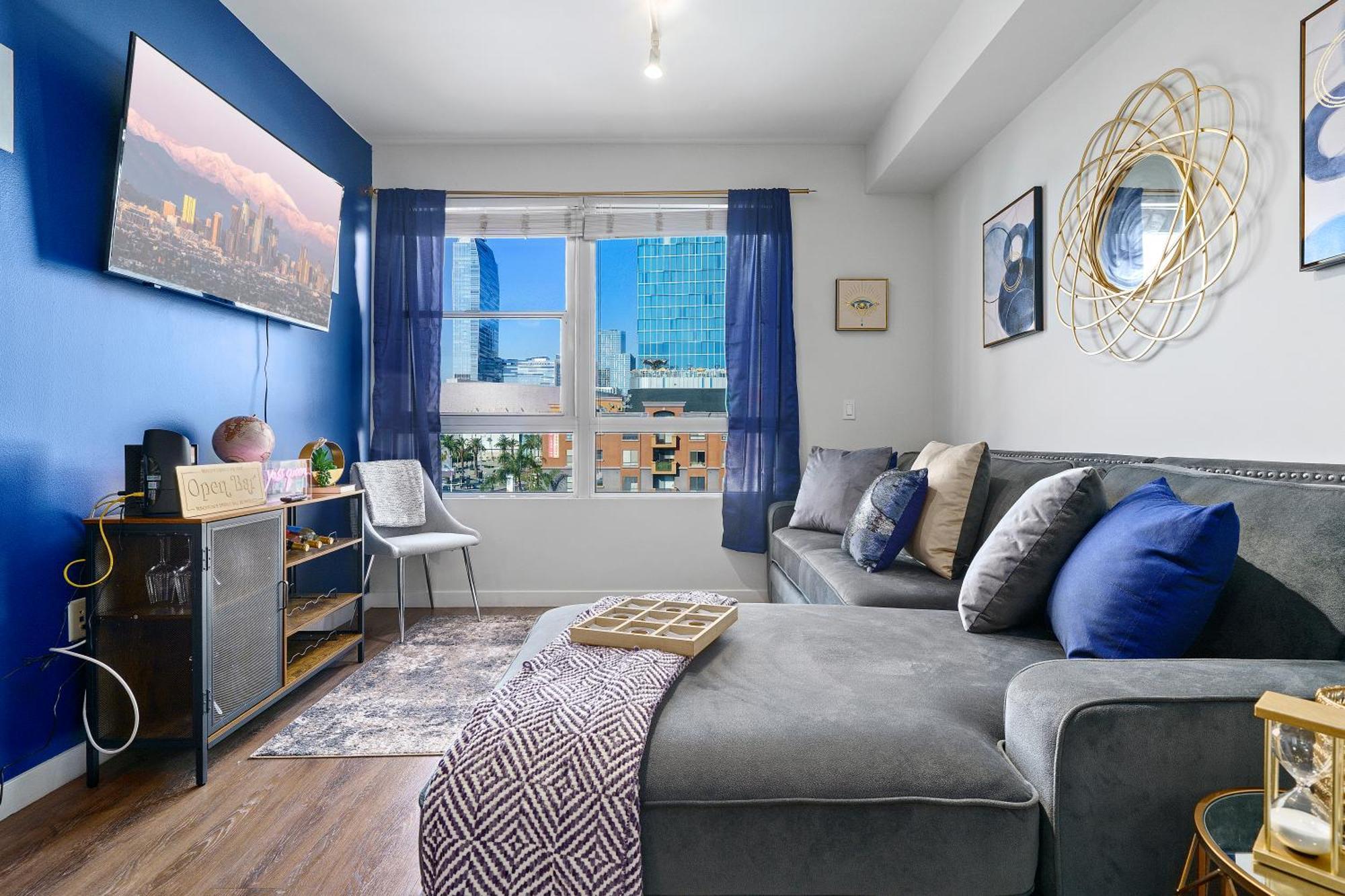 Апартаменты Dtla Escape Skyline Views With Luxury Amenities Лос-Анджелес Экстерьер фото